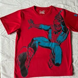 Spider-Man Under Armour shirt